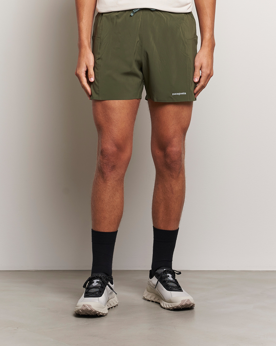 Hombres | Ropa | Patagonia | Strider Pro Shorts 5inch Pine Needle Green