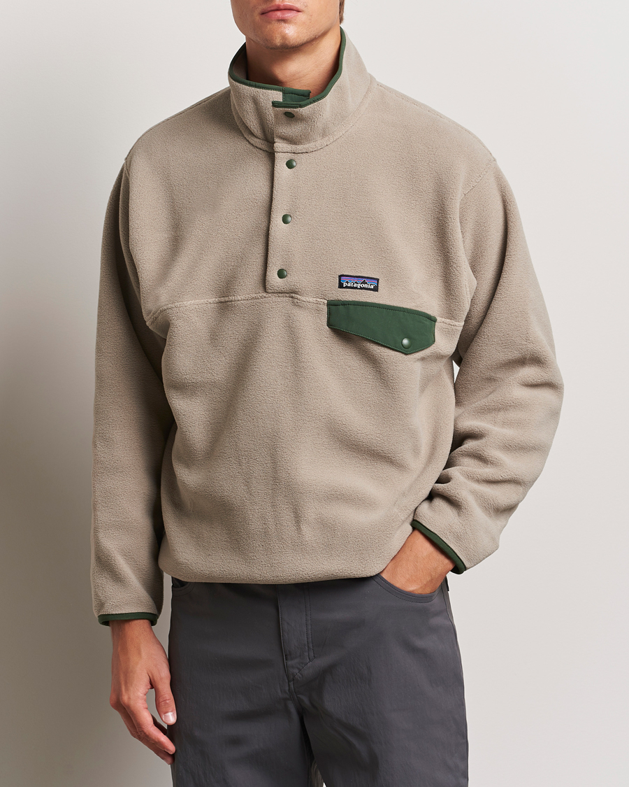 Hombres | Suéteres | Patagonia | Synch Snap T Half Zip Fleece Seabird Grey