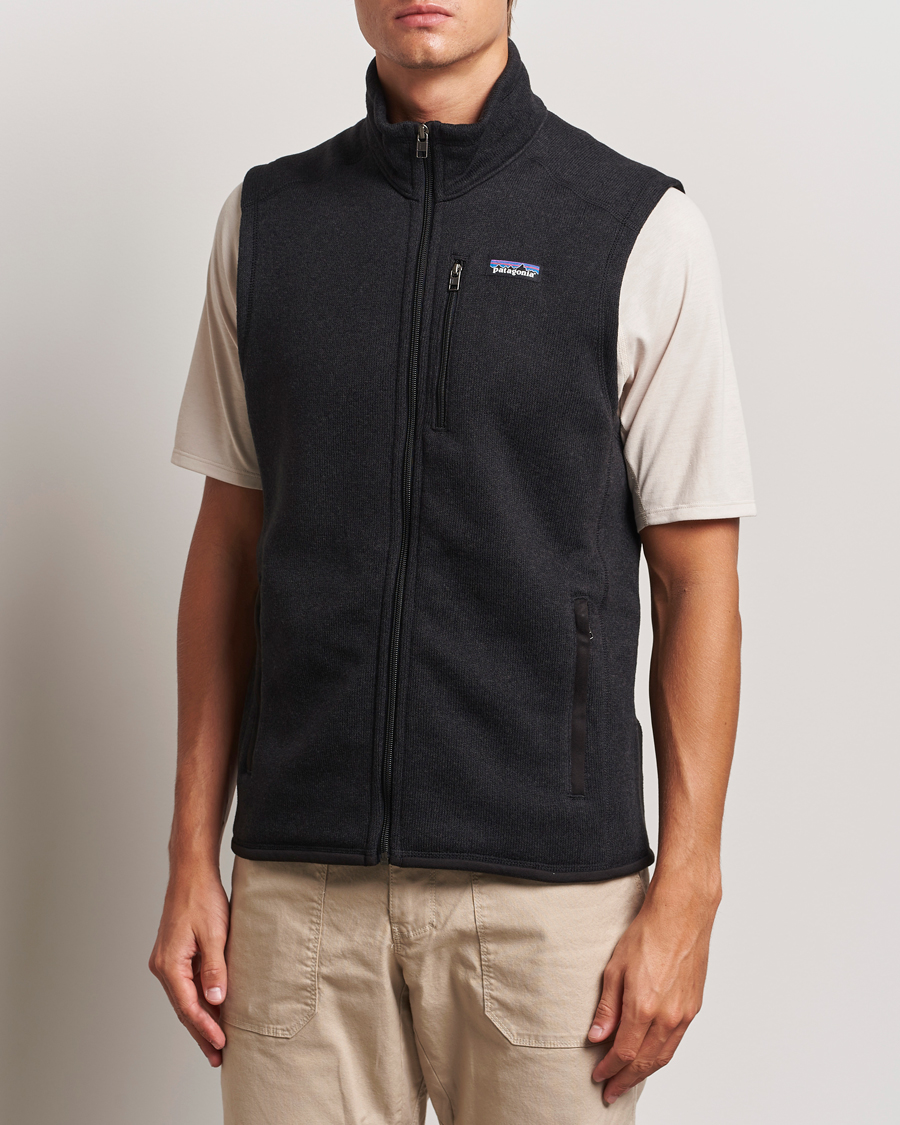 Patagonia sweater sold vest. Black. Large