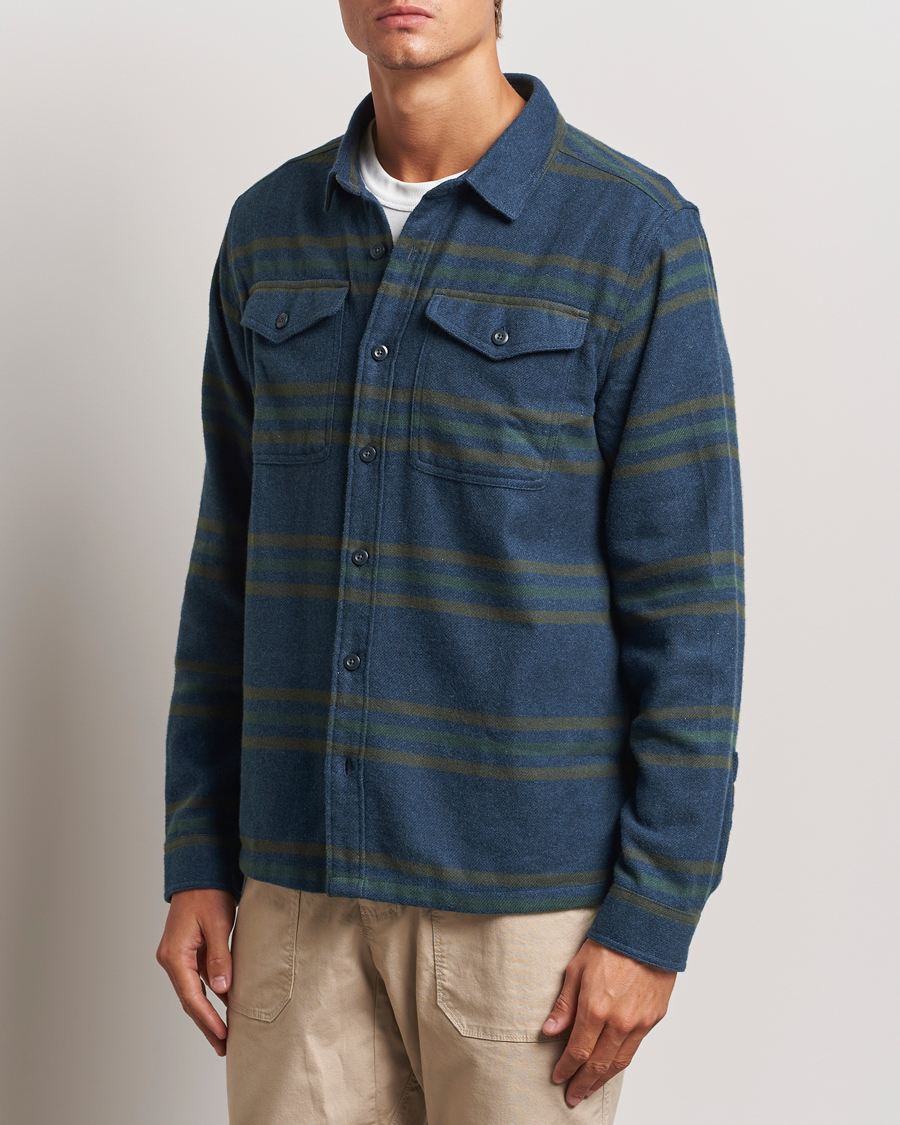 Hombres | Camisas | Patagonia | Fjord Flannel Shirt Smolder Blue