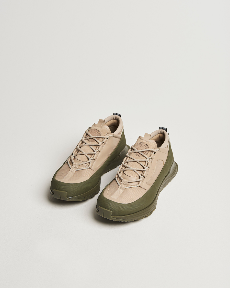 Hombres |  | Canada Goose | Glacier Trail Sneaker Tan/Military Green