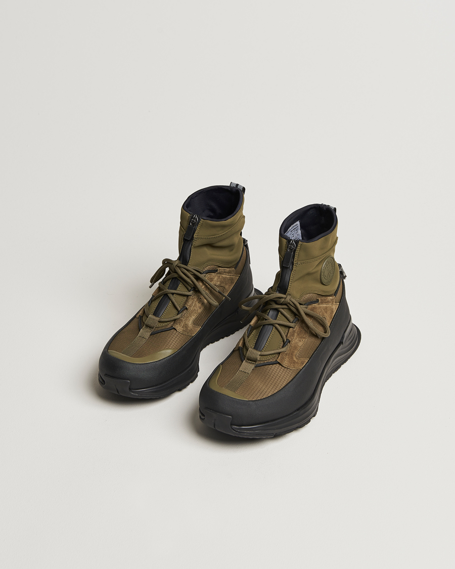 Hombres |  | Canada Goose | Glacier Trail Sneaker High Military Green