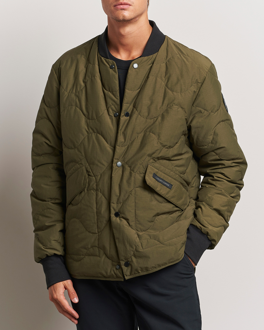 Hombres |  | Canada Goose Black Label | Boswell Reversible Jacket Military Green