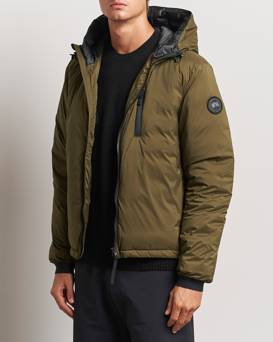 Hombres |  | Canada Goose Black Label | Lodge Hoody Military Green