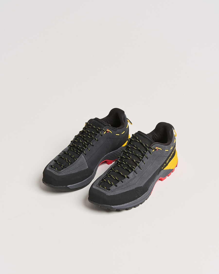 Hombres | Zapatos de ante | La Sportiva | TX Guide Leather Carbon/Yellow