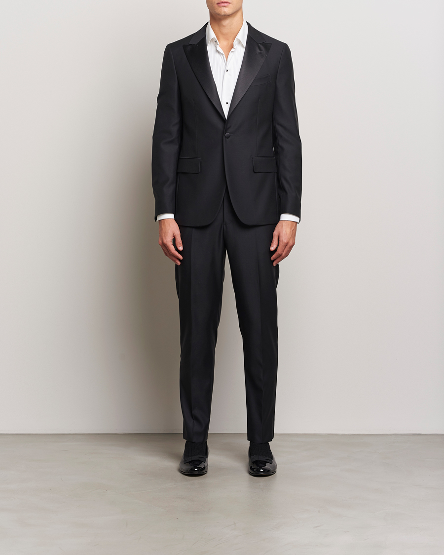 Hombres |  | Boglioli | Milano Single Breasted Tuxedo Black