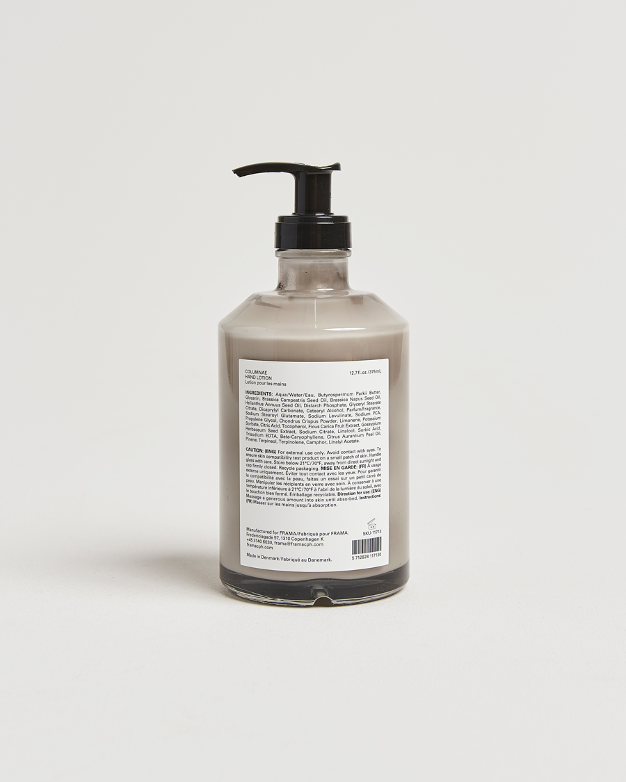 Hombres |  | Frama | Columnae Hand Lotion 375ml 