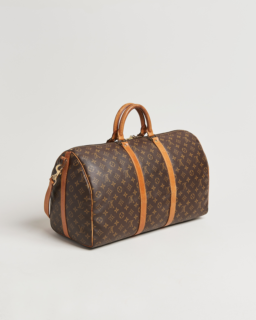 Hombres |  | Louis Vuitton Pre-Owned | Keepall Bandoulière 50 Monogram