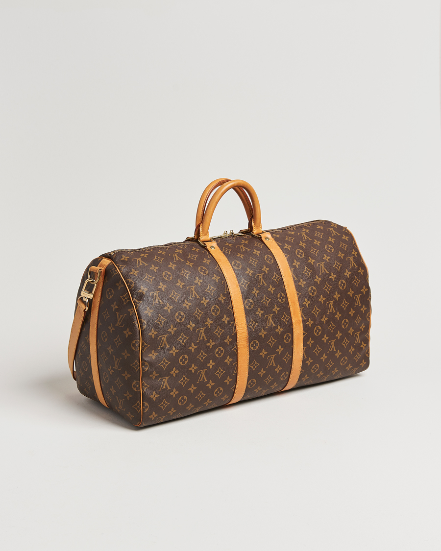 Hombres |  | Louis Vuitton Pre-Owned | Keepall Bandoulière 55 Monogram 