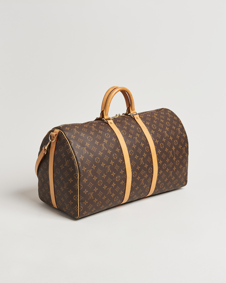 Hombres |  | Louis Vuitton Pre-Owned | Keepall Bandoulière 55 Monogram 