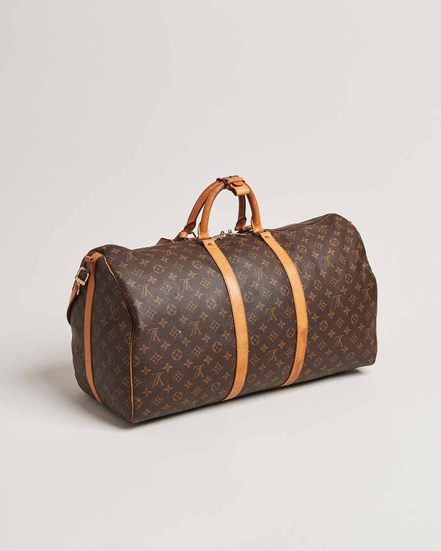 Hombres |  | Louis Vuitton Pre-Owned | Keepall Bandoulière 55 Monogram 