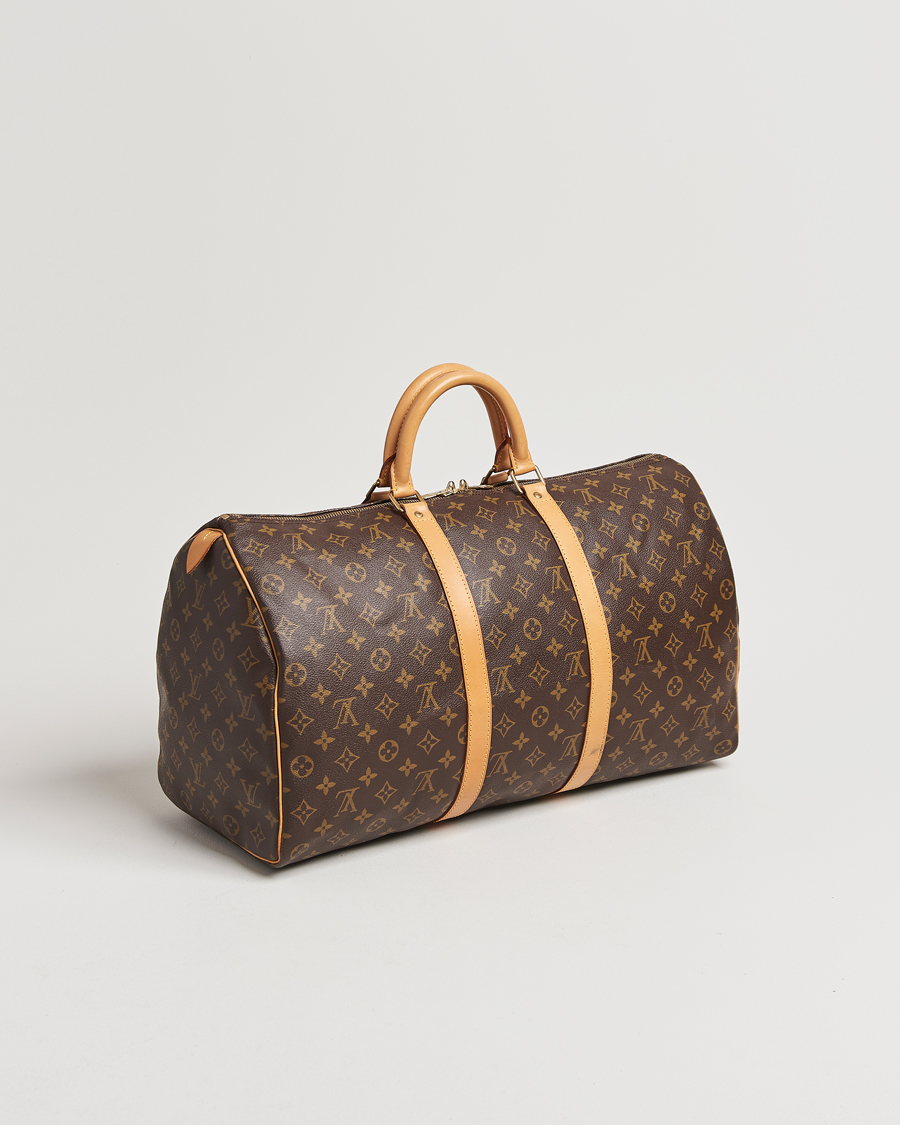 Hombres |  | Louis Vuitton Pre-Owned | Keepall 50 Bag Monogram 