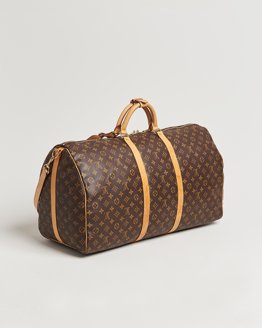 Hombres |  | Louis Vuitton Pre-Owned | Keepall Bandoulière 60 Monogram 