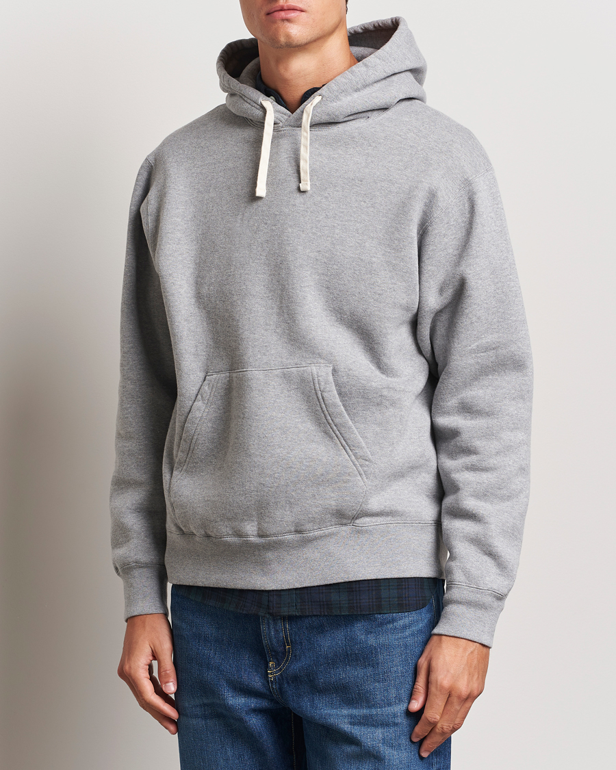 Hombres |  | BEAMS PLUS | Japanese Cotton Hoodie Grey