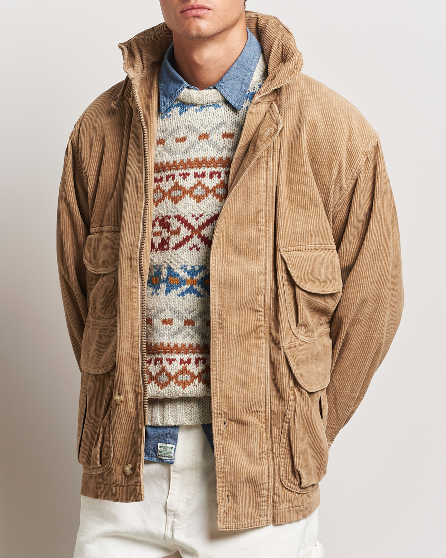 Hombres |  | BEAMS PLUS | Corduroy Field Coat Khaki