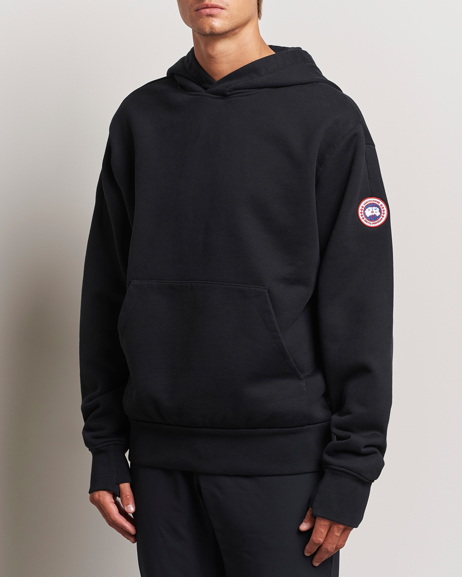 Hombres |  | Canada Goose | Black Label Tobermory Heavyweight Hoody Black