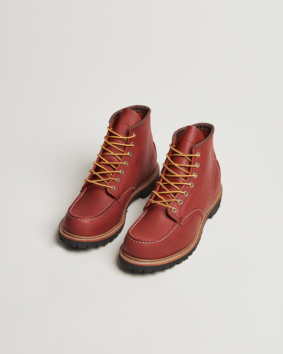 Hombres |  | Red Wing Shoes | Norway Moc Toe Boot Oro Russet Portage