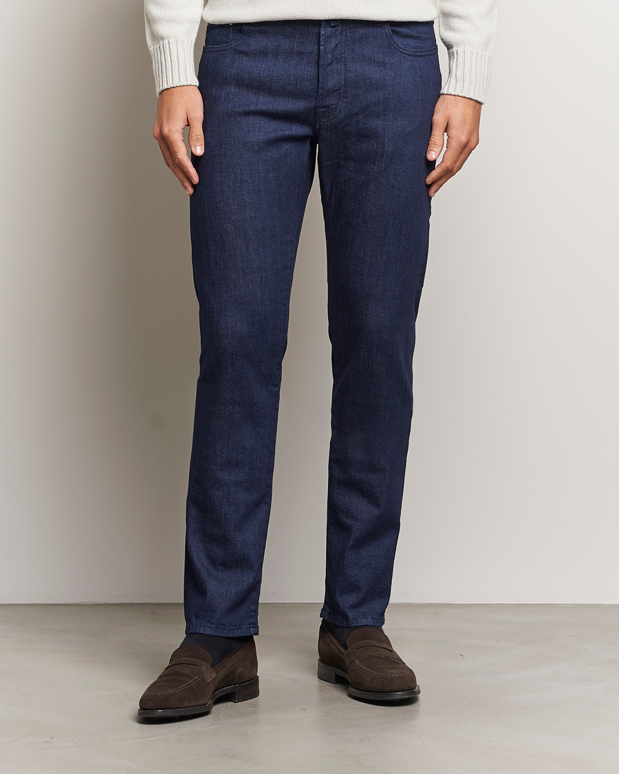 Hombres |  | Jacob Cohën | Bard 688 Slim Fit Stretch Jeans Dark Tonal Wash