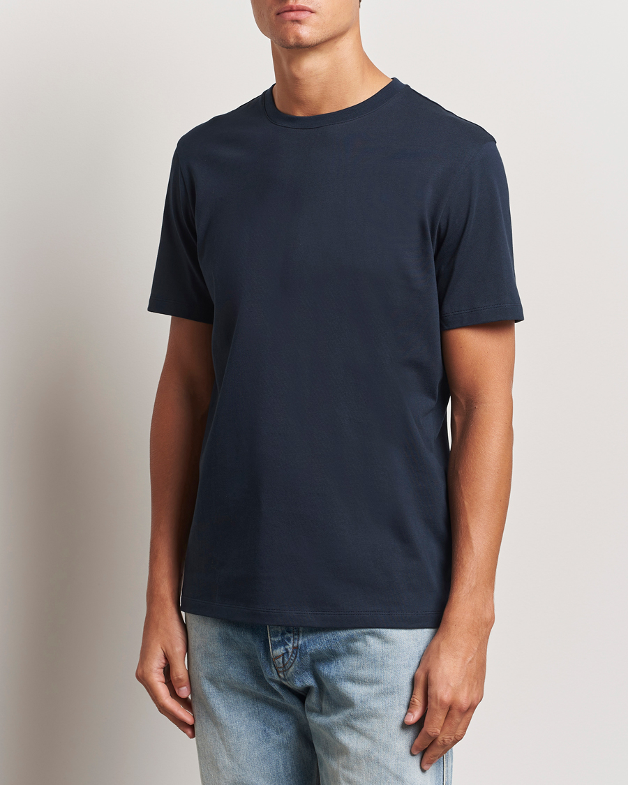 Hombres | The Classics of Tomorrow | A Day\'s March | Midweight T-Shirt Navy