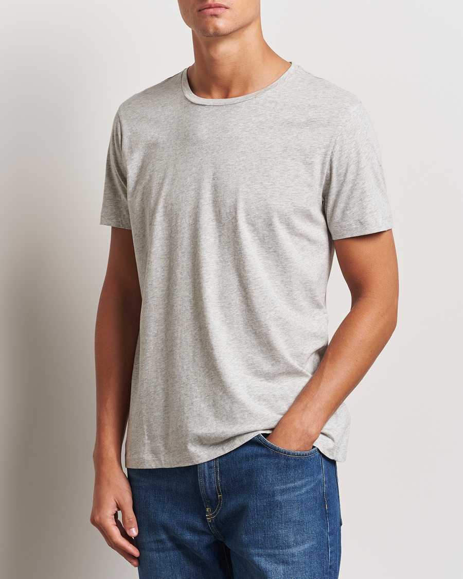 Hombres |  | A Day\'s March | Lightweight T-Shirt Grey Melange