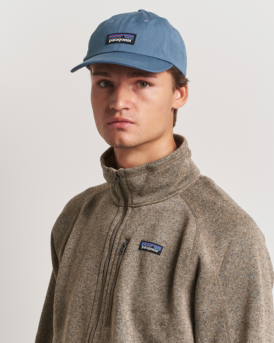 Hombres |  | Patagonia | P-6 Label Trad Cap Utility Blue