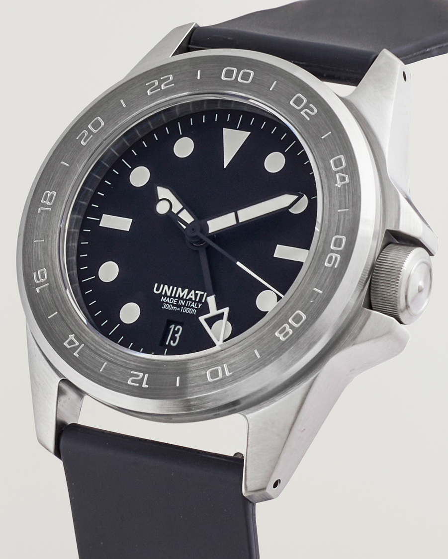 Hombres |  | UNIMATIC | Modello Quattro GMT Limited Watch Black