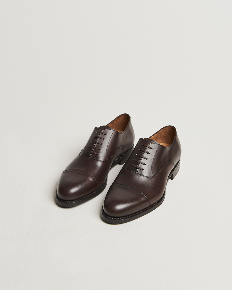 Hombres |  | Oscar Jacobson | Oxford Shoes Dark Mud Brown