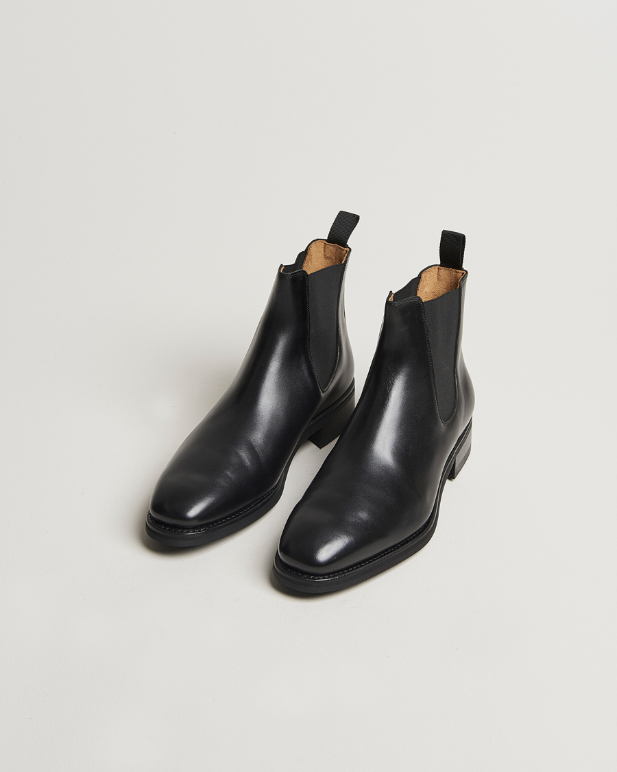 Hombres |  | Oscar Jacobson | Chelsea Boots Black