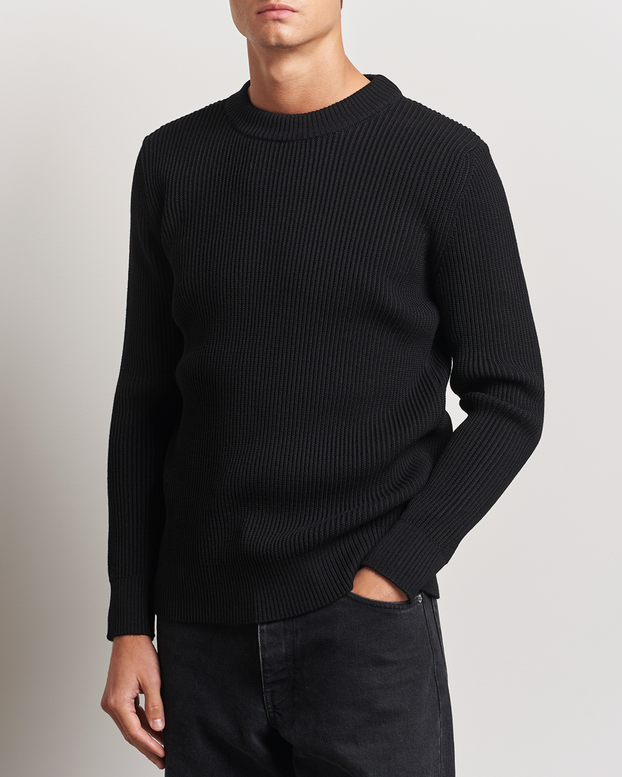 Hombres |  | S.N.S. Herning | Fender Wool Crew Neck Black