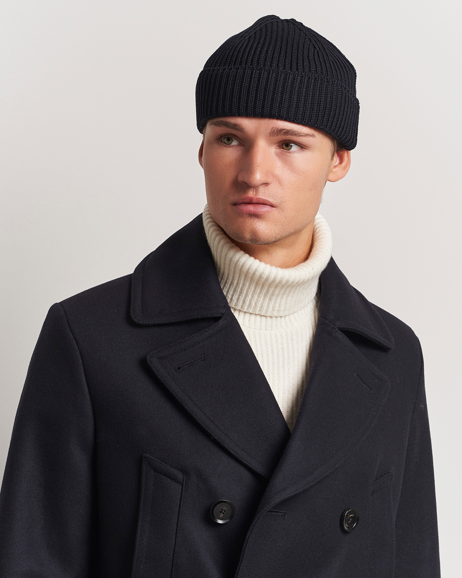 Hombres |  | S.N.S. Herning | Fender Merino Wool Hat Navy Blue