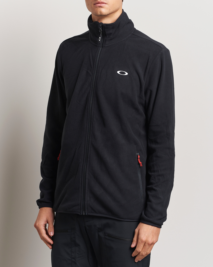 Hombres |  | Oakley | Alpine Full Zip Sweatshirt Blackout