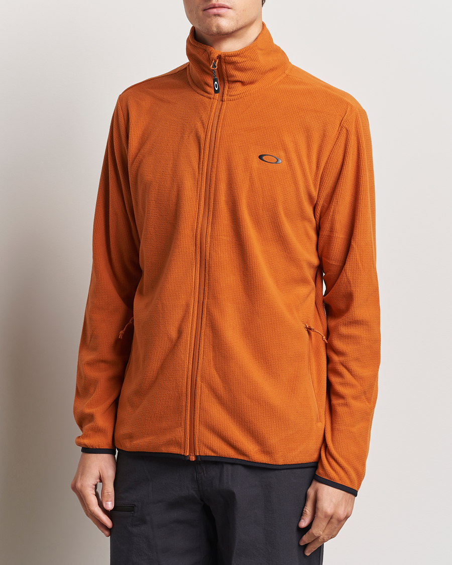 Hombres |  | Oakley | Alpine Full Zip Sweatshirt Ginger