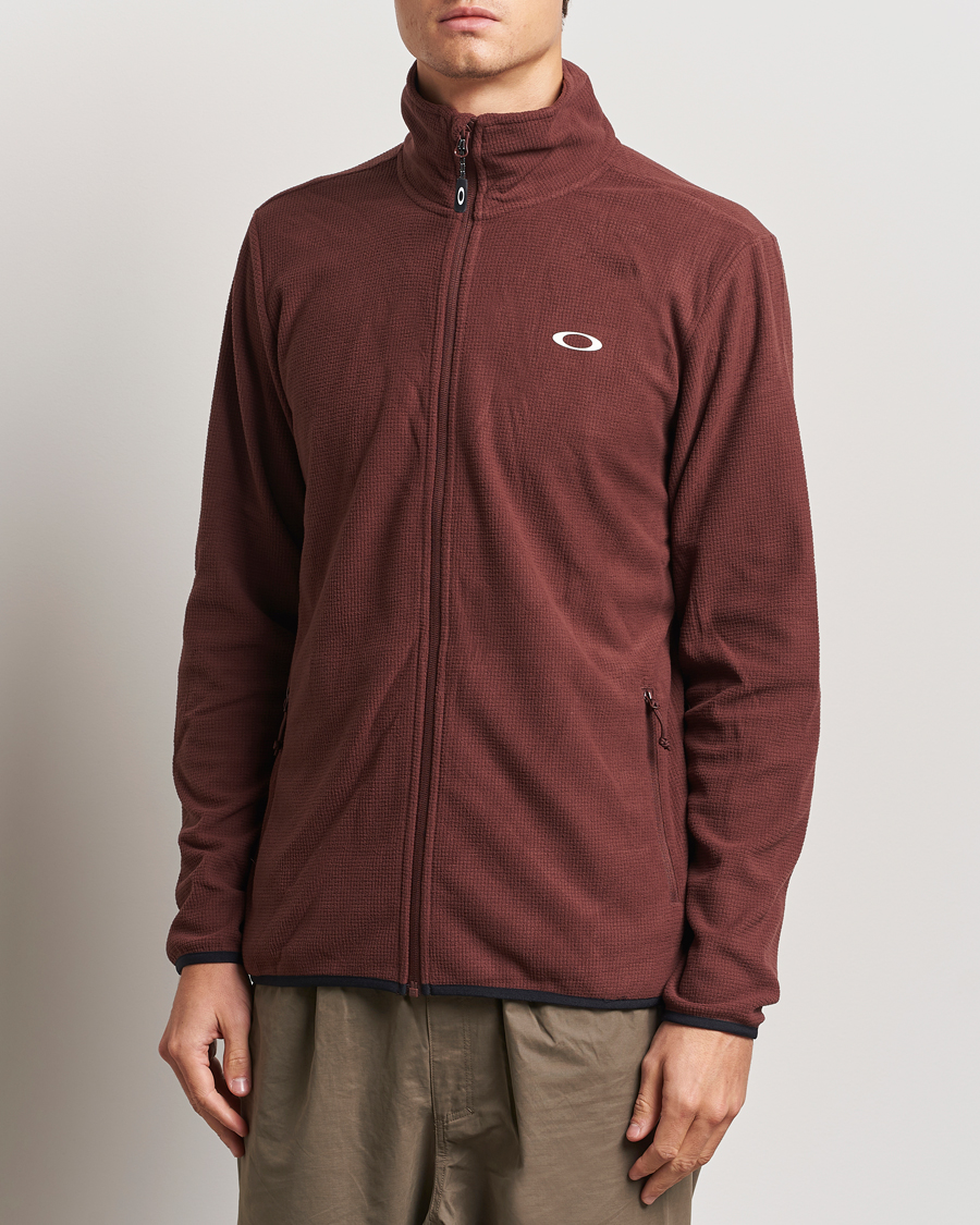 Hombres |  | Oakley | Alpine Full Zip Sweatshirt Grenache