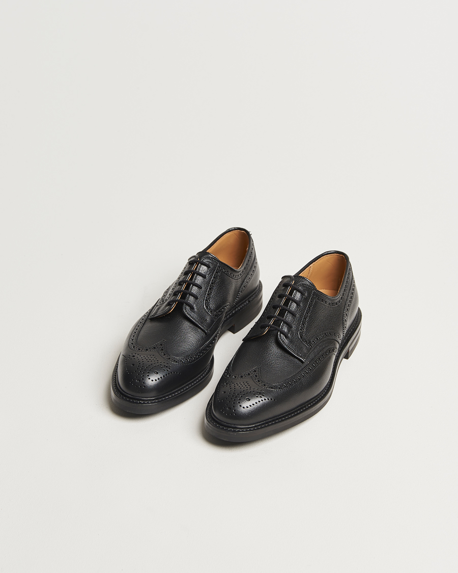 Hombres |  | Crockett & Jones x Tärnsjö Garveri | Crockett & Jones Pembroke Milled Grain Dainite Black