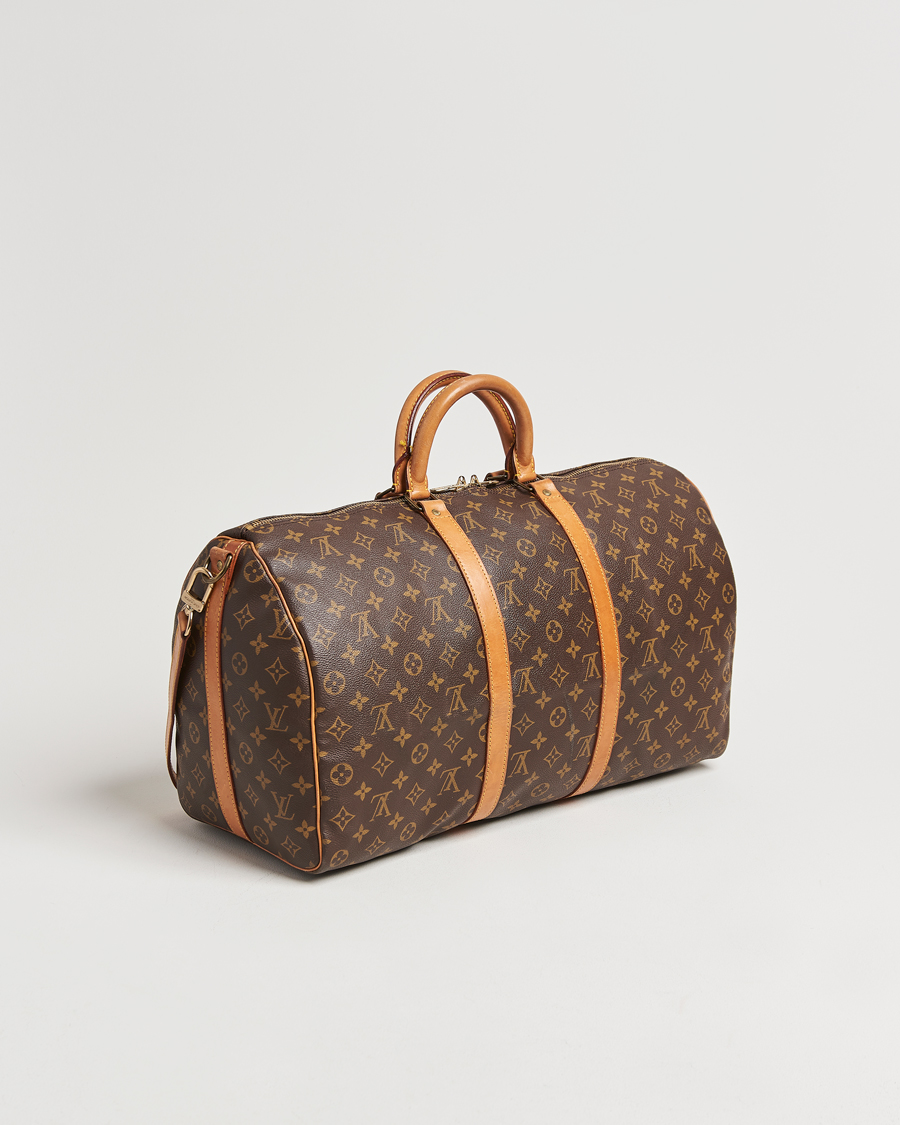 Hombres |  | Louis Vuitton Pre-Owned | Keepall Bandoulière 50 Monogram 