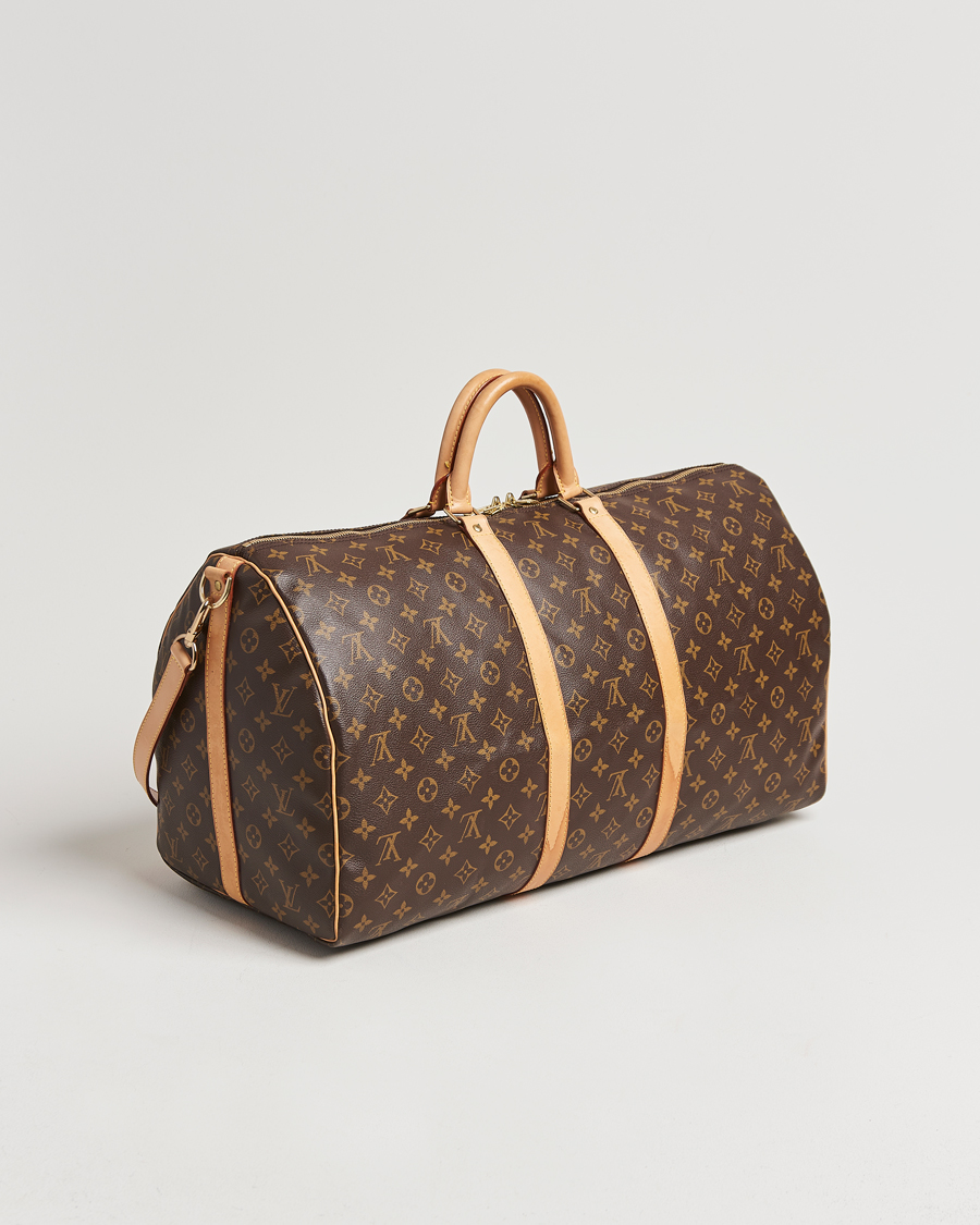 Hombres |  | Louis Vuitton Pre-Owned | Keepall Bandoulière 55 Monogram 