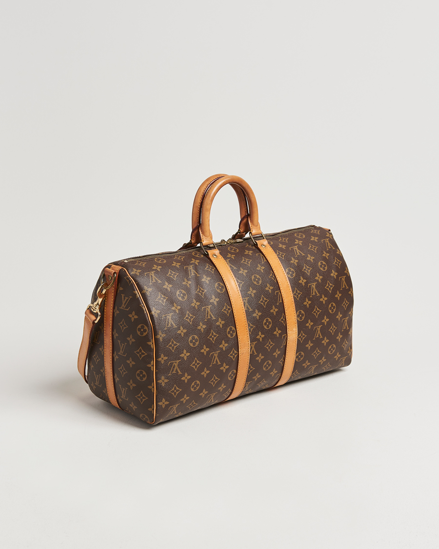 Hombres |  | Louis Vuitton Pre-Owned | Keepall Bandoulière 45 Monogram 