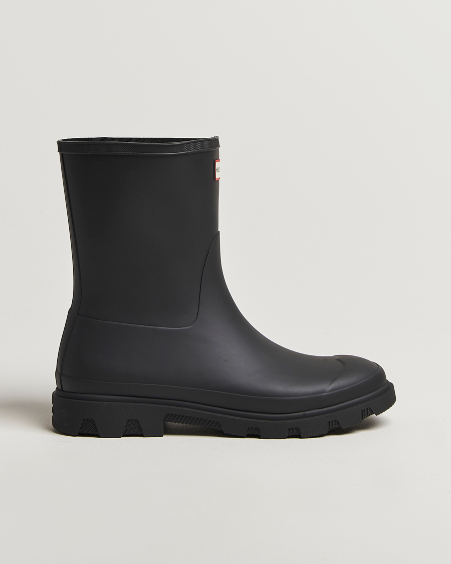 Hombres | Hunter Boots Downpour Short Boot Black | Hunter Boots | Downpour Short Boot Black