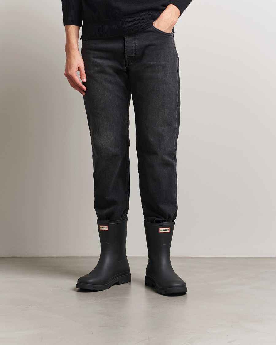 Hombres | Hunter Boots Downpour Short Boot Black | Hunter Boots | Downpour Short Boot Black