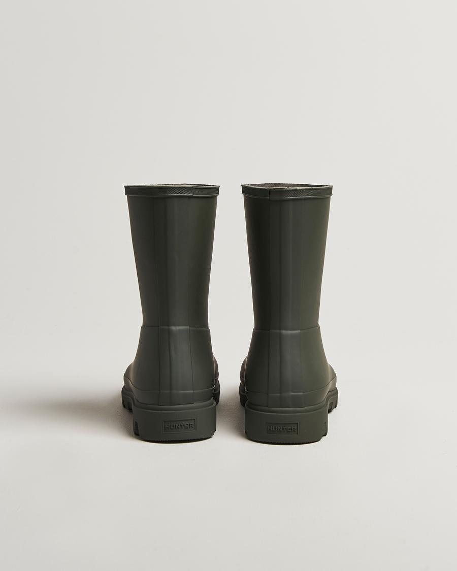 Hombres | Sobrecubiertas | Hunter Boots | Downpour Short Boot Dark Olive
