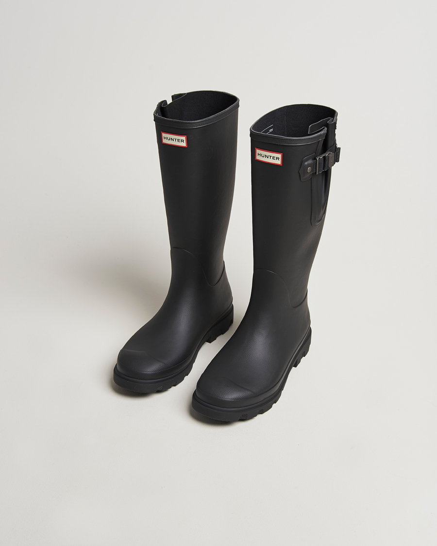 Hombres | Sobrecubiertas | Hunter Boots | Downpour Adjustable Boot Black