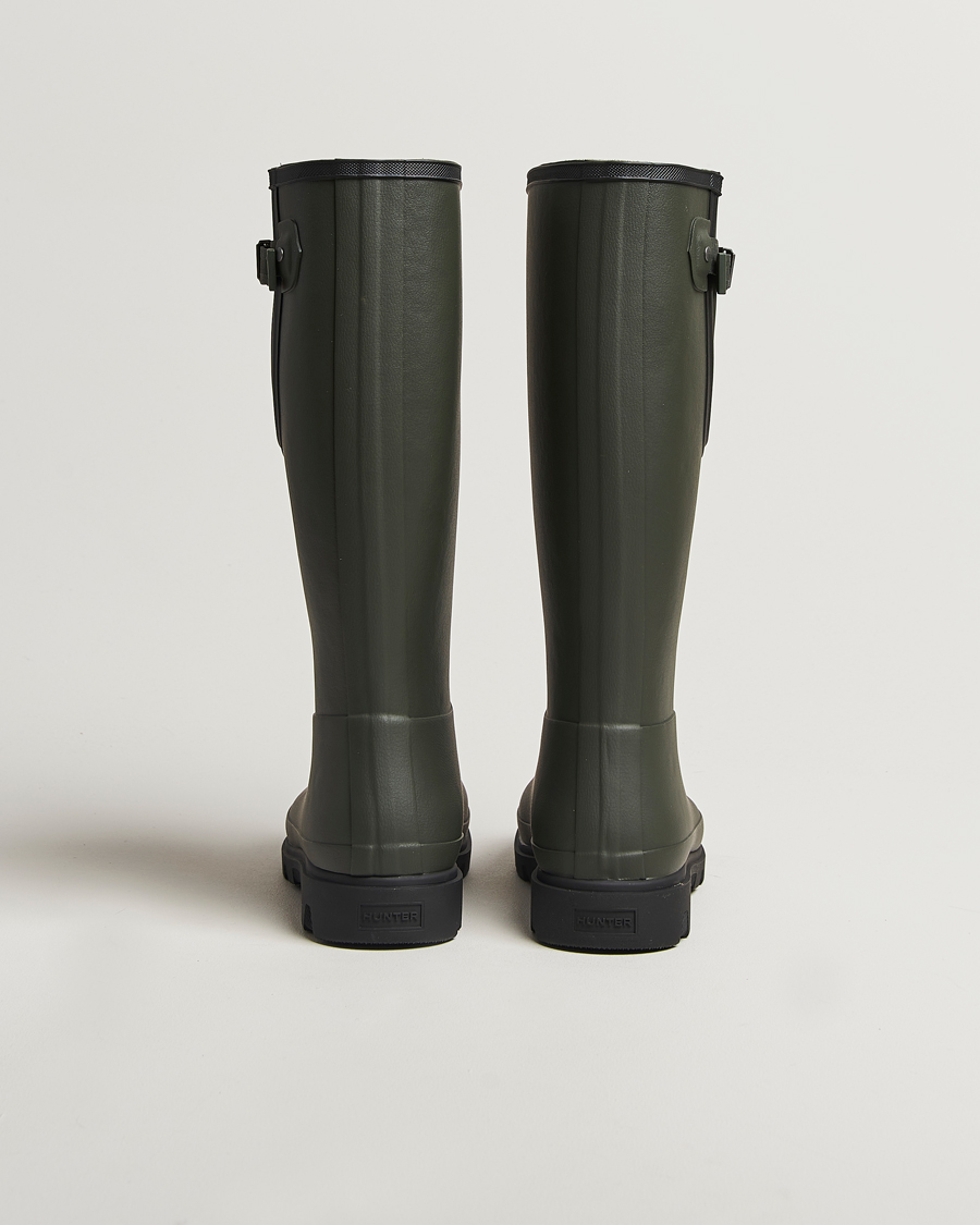 Hombres | Sobrecubiertas | Hunter Boots | Downpour Adjustable Boot Dark Olive