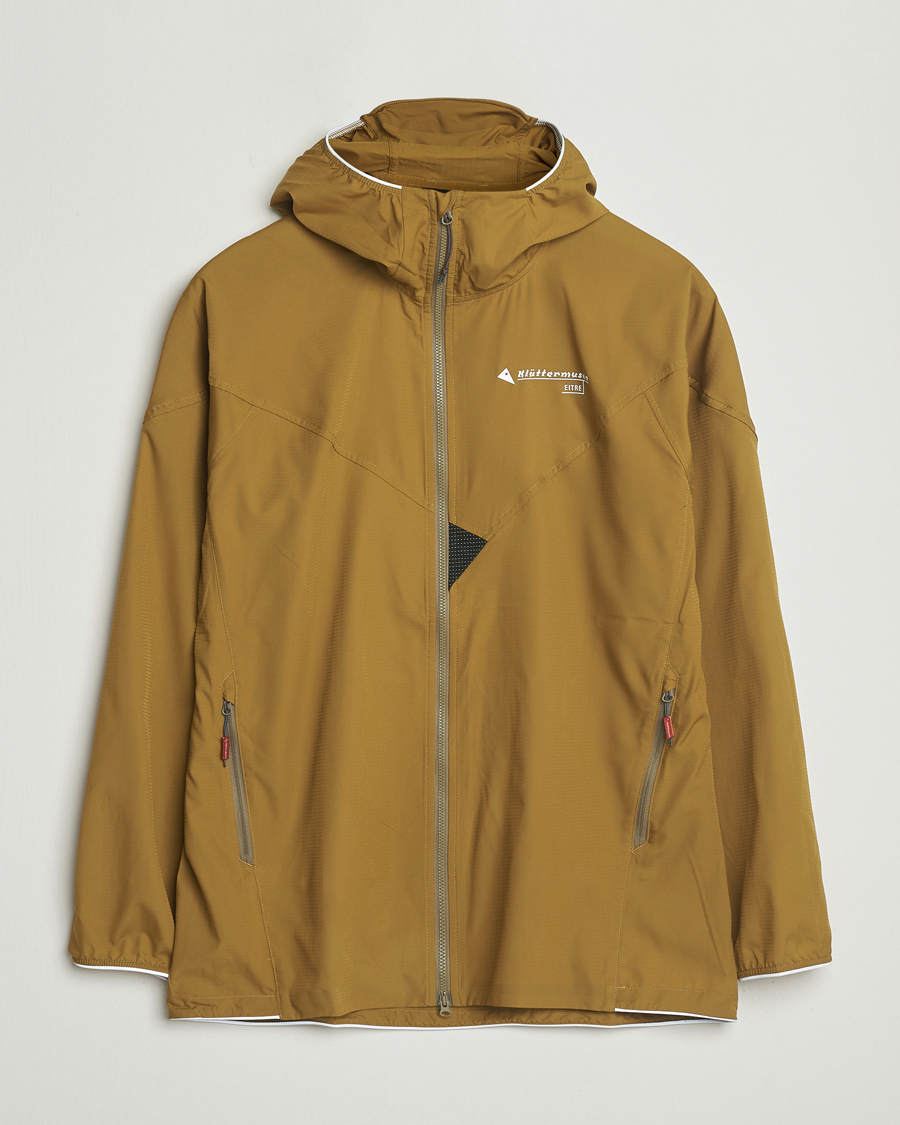 Hombres | Abrigos y chaquetas | Klättermusen | Eitre Zip Hood Windbreaker Jacket Juniper Green
