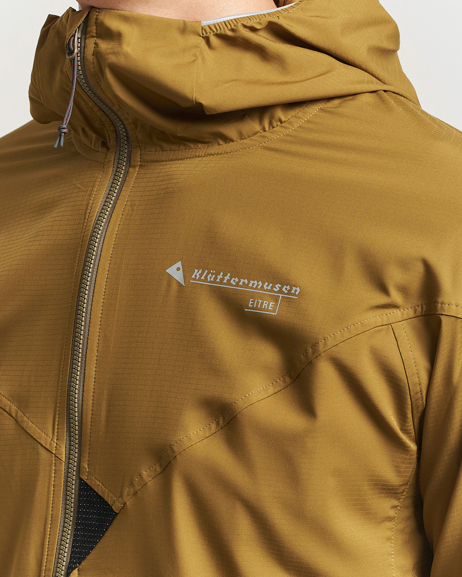 Hombres | Abrigos y chaquetas | Klättermusen | Eitre Zip Hood Windbreaker Jacket Juniper Green