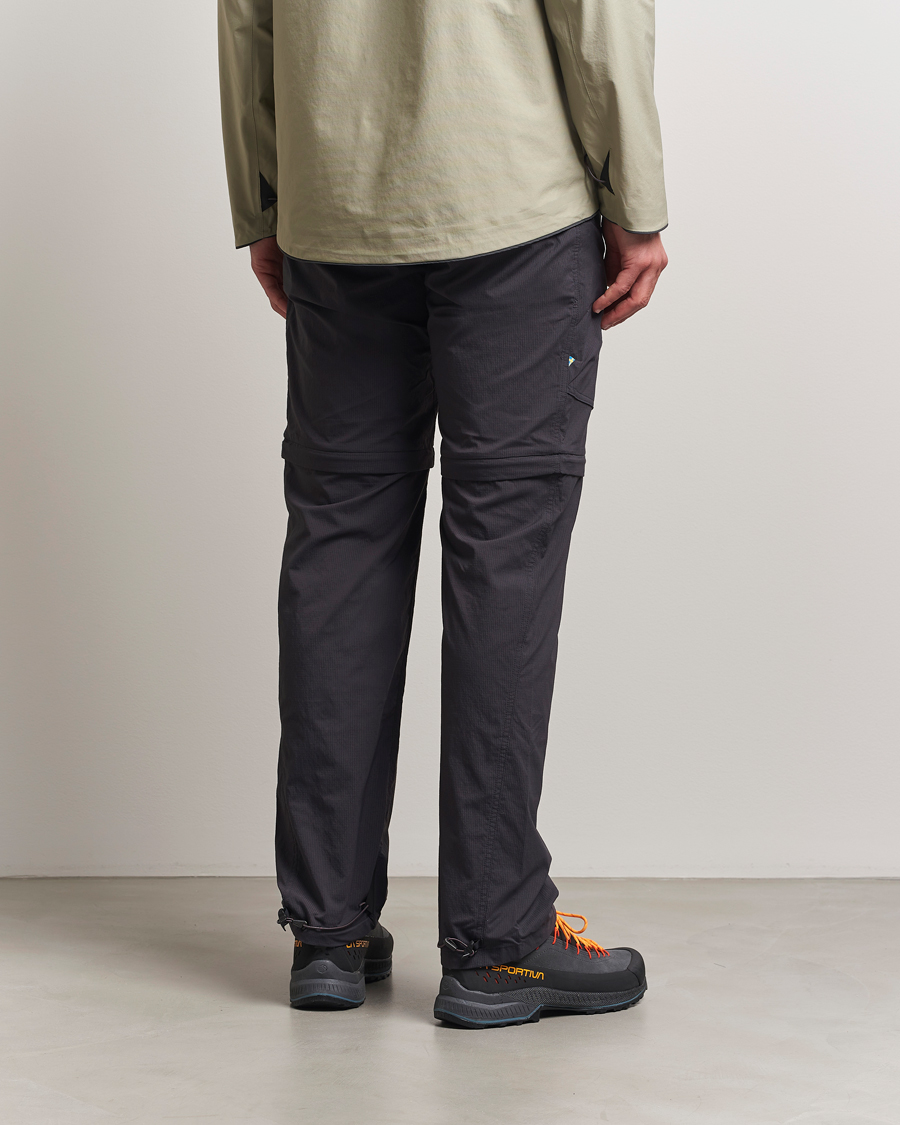 Hombres | Pantalones | Klättermusen | Jorid Zip Off Pants Raven