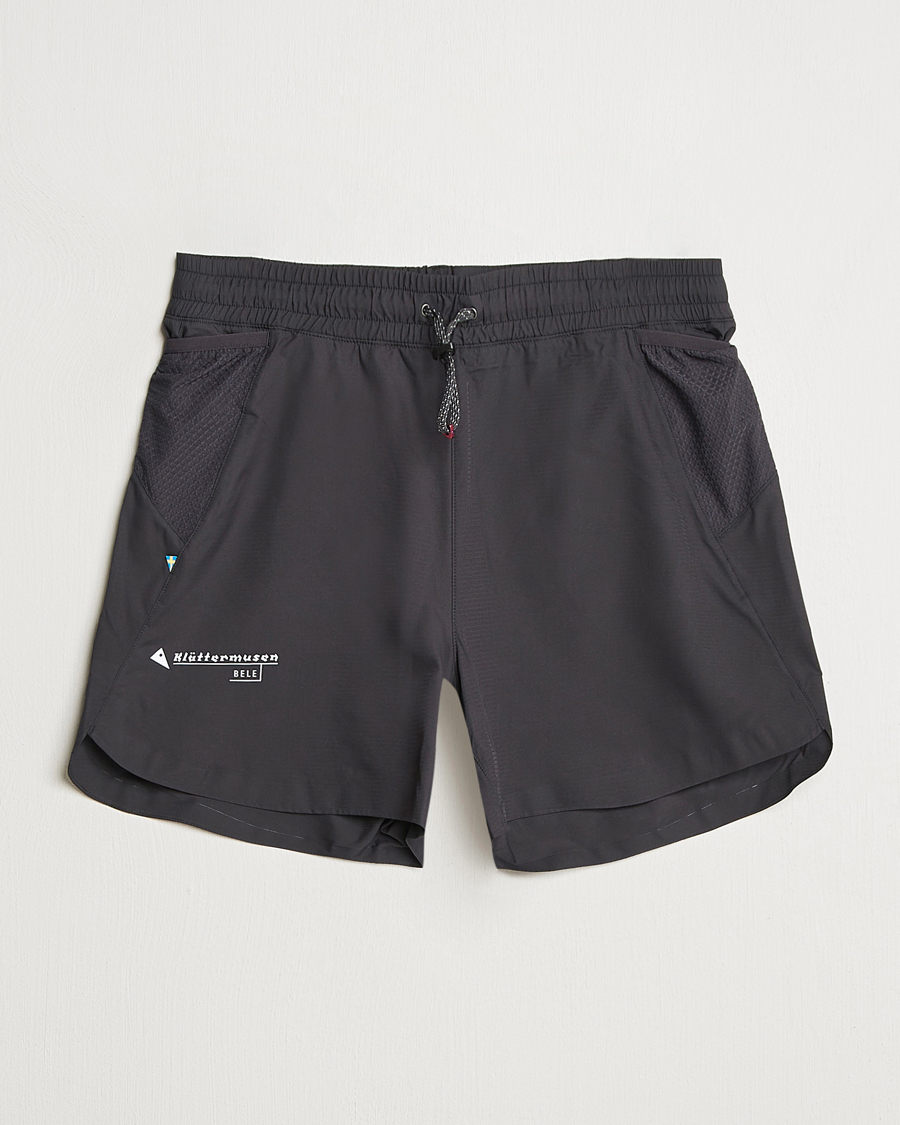 Hombres | Pantalones cortos | Klättermusen | Bele Running Shorts Raven