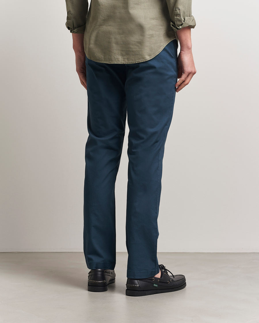 Hombres | Pantalones | Dockers | Crafted Khaki Slim Cotton/Linen Chino Stratified Sea