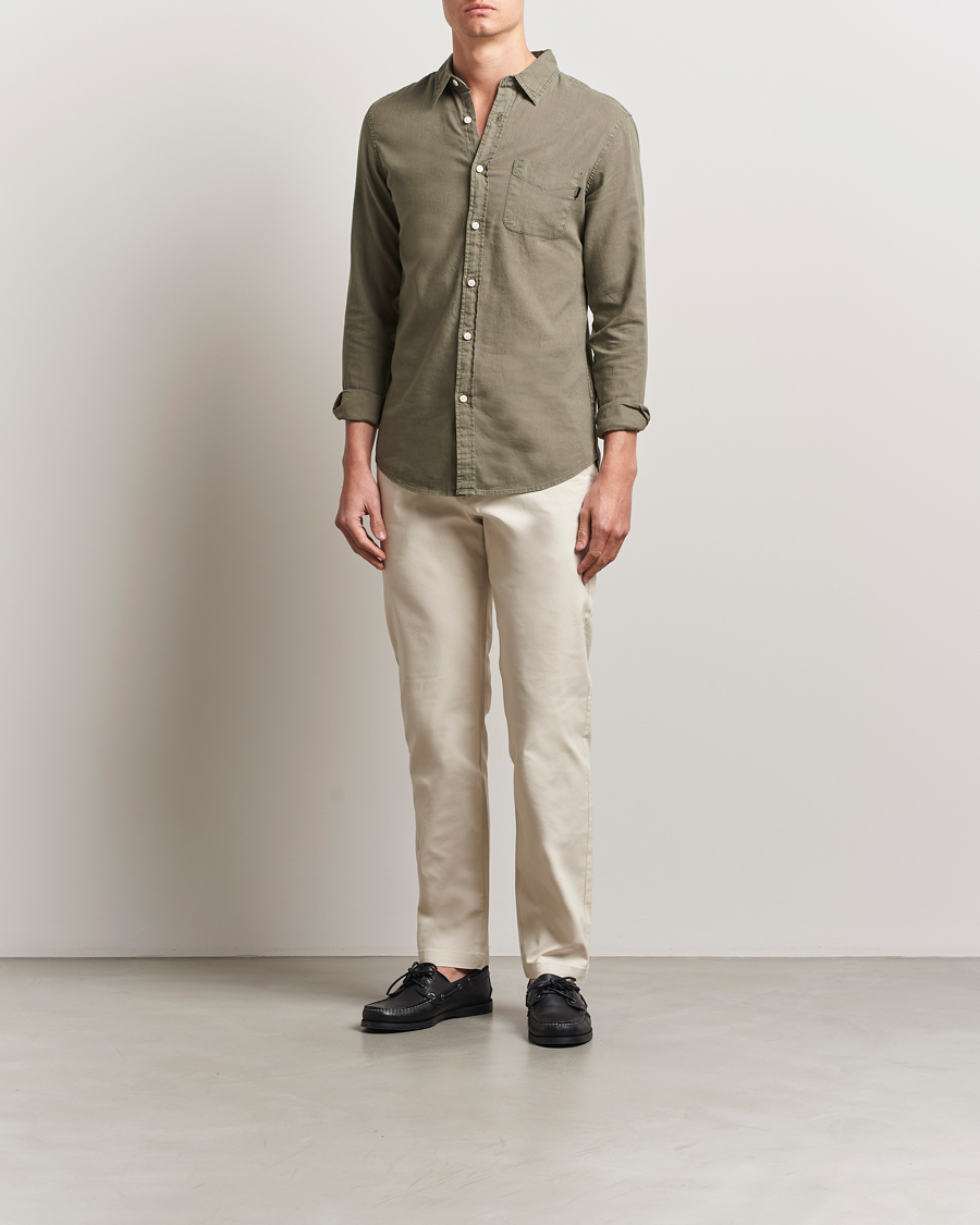 Hombres | Pantalones | Dockers | Crafted Khaki Slim Cotton/Linen Chino Summer Earth