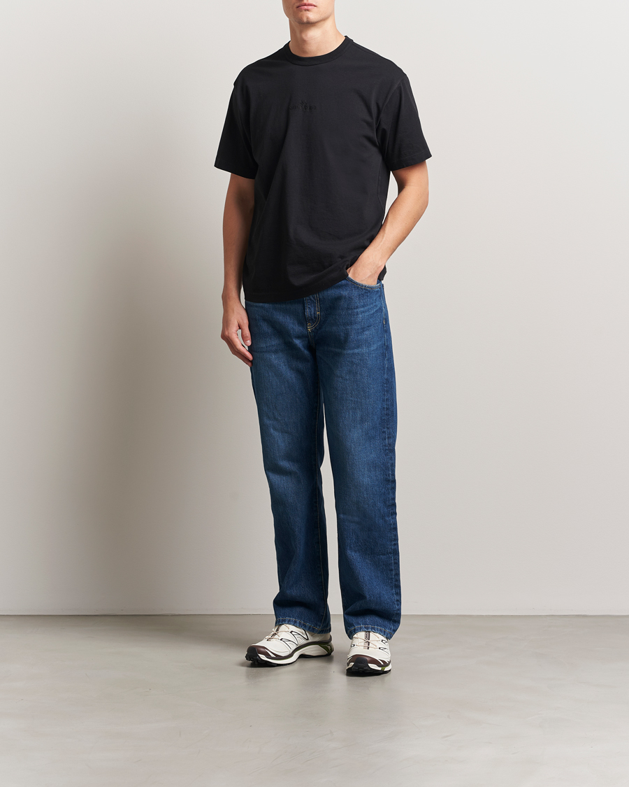Hombres | Camisetas | Stone Island | Center Logo T-Shirt Black