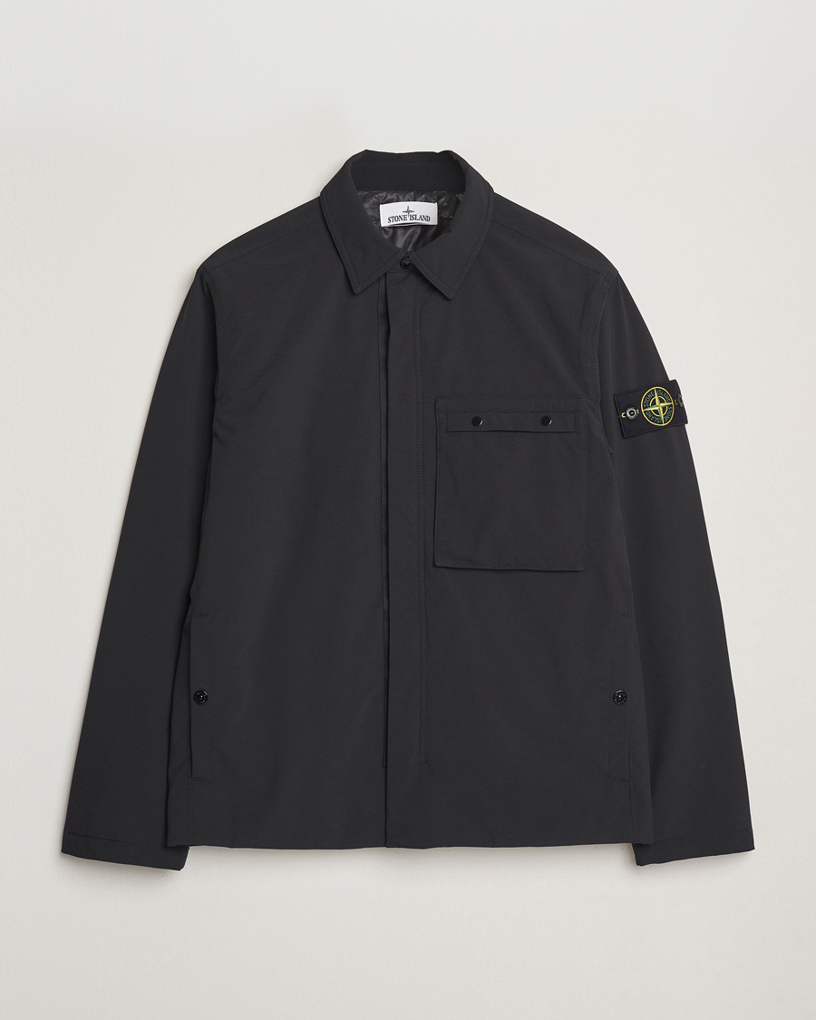 Hombres | Abrigos y chaquetas | Stone Island | Soft Shell Coach Jacket Black